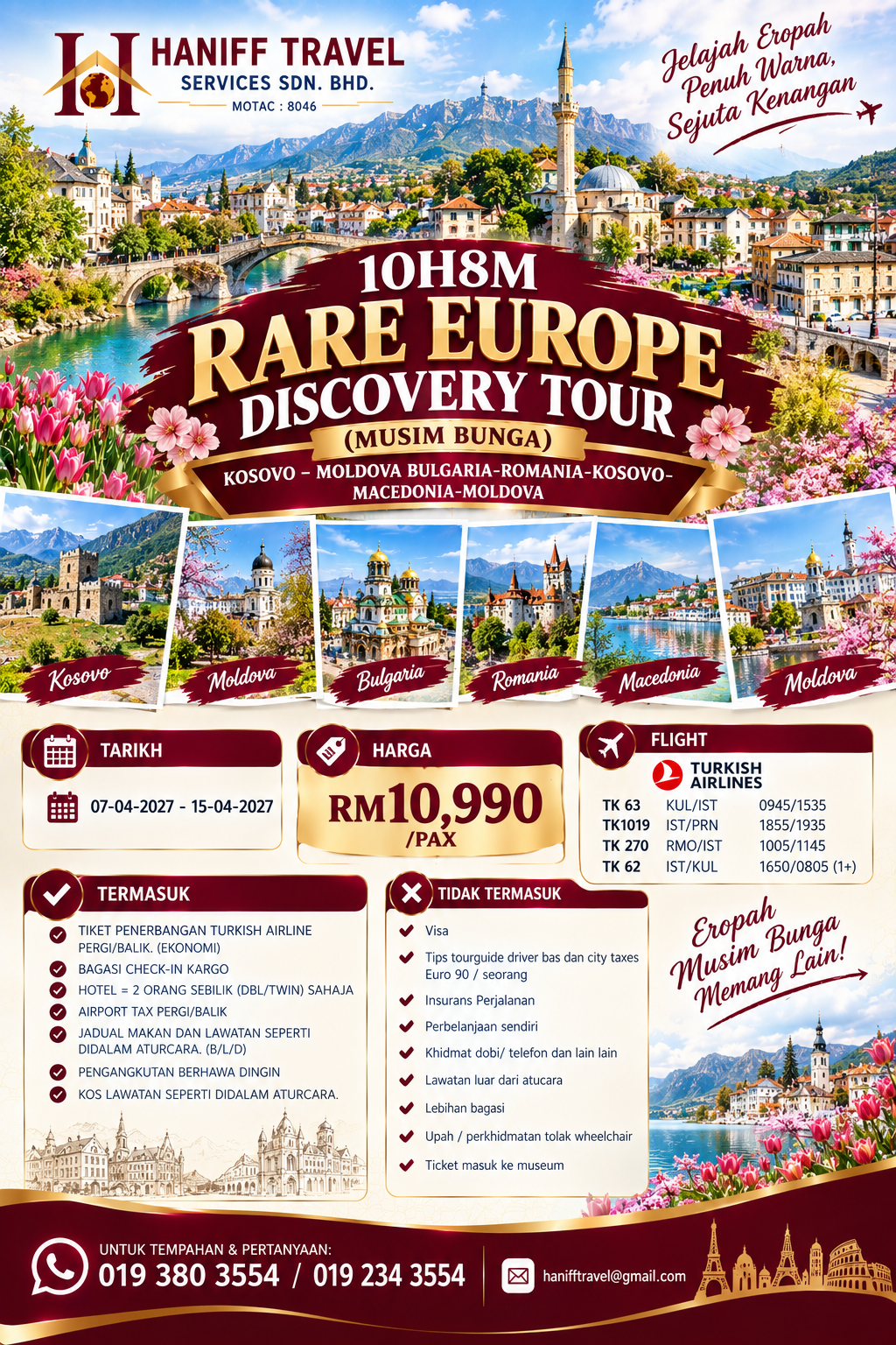 Poster Rare Europe Discovery Tour