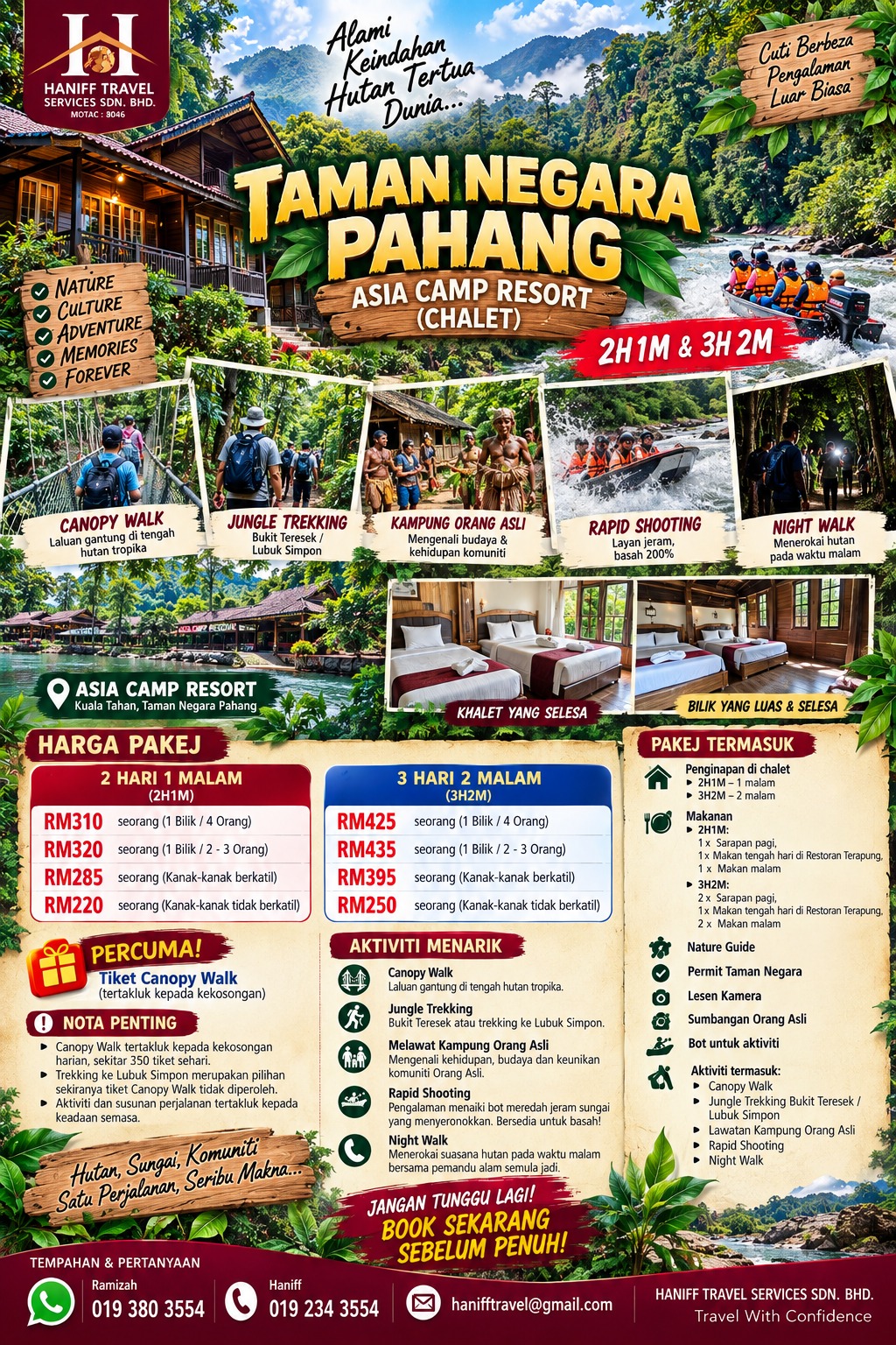 Poster Taman Negara Pahang